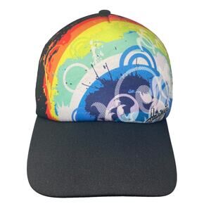 Vintage Surf Wear Classics Hawaii Rainbow Trucker Cap Multicolor Adjustable